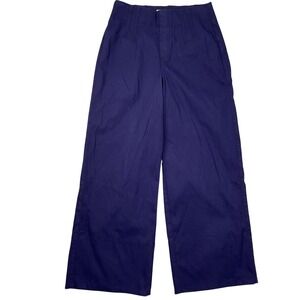 SPANX Wide Leg Pants in Deep Navy